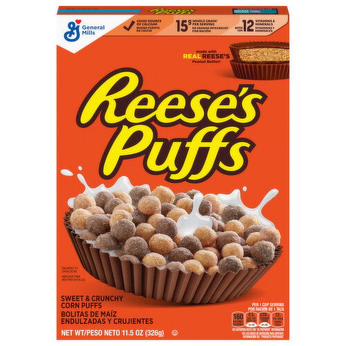 Reese's Puffs Sweet & Crunchy Corn Puffs