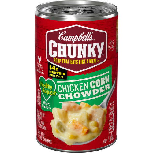 Campbell's® Chunky® Healthy Request® Healthy Request Chicken Corn Chowder Soup