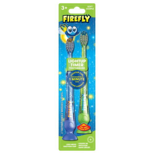 Firefly Lightup Timer 3+ Soft Toothbrush