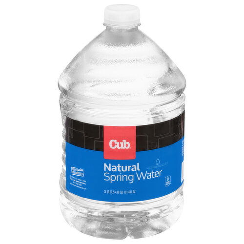 Cub Spring Water, Natural