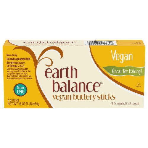 Earth Balance Buttery Sticks, Vegan