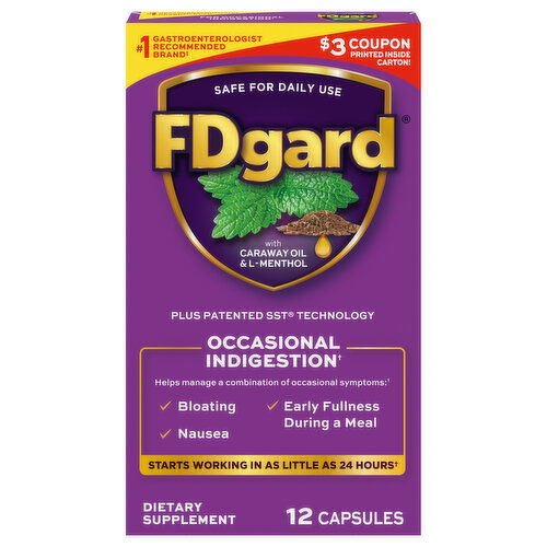 FDgard Occasional Indigestion, Capsules