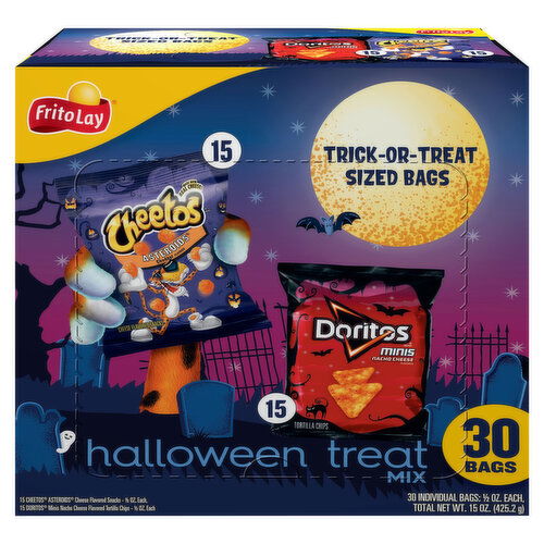 Frito Lay Treat Mix, Halloween, Variety Packs