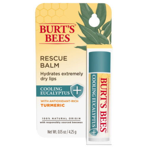 Burt's Bees Rescue Balm, Cooling Eucalyptus