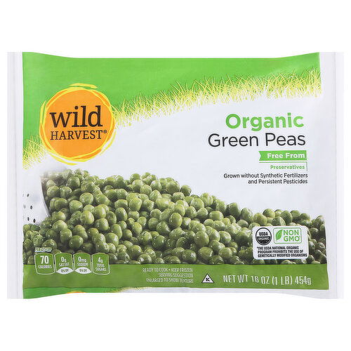 Wild Harvest Green Peas, Organic