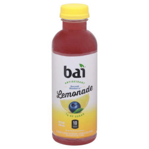 Bai Lemonade, Burundi Blueberry, Antioxidant