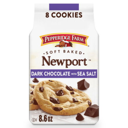 Pepperidge Farm® Soft Baked Newport Dark Chocolate Cookies with Sea Salt