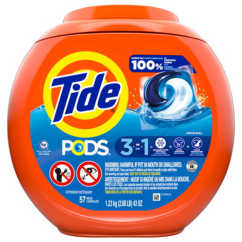 Tide Pods 3-in-1 Original Detergent