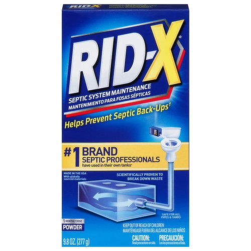 Rid-X Septic System Maintenance, Powder