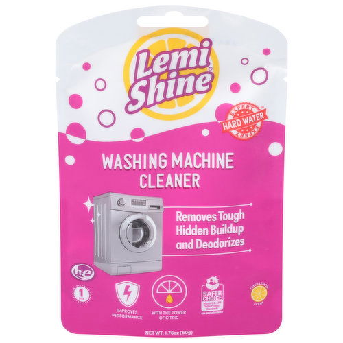 Lemi Shine Washing Machine Cleaner, Fresh Lemon Scent