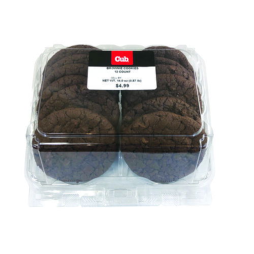 Cub Bakery Brownie Cookies, 12 Count