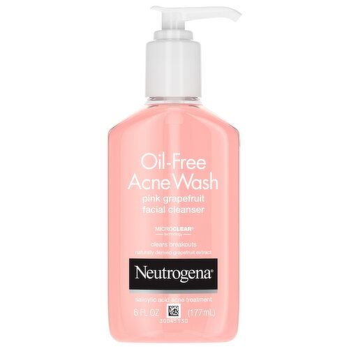 Neutrogena Oil-Free Pink Grapefruit Acne Wash