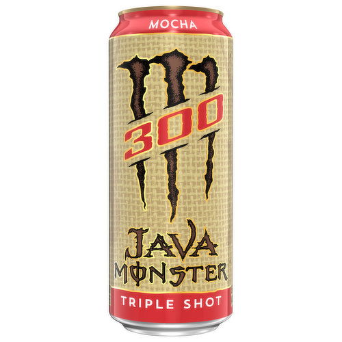 Java Monster 300 Energy Coffee, Triple Shot, Mocha