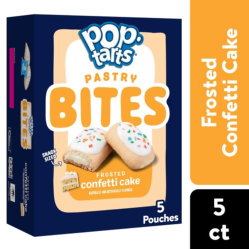 Pop-Tarts Baked Pastry Bites, Frosted Confetti Cake