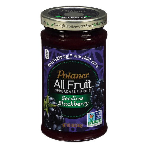 Polaner All Fruit Seedless Blackberry Spreadable Fruit