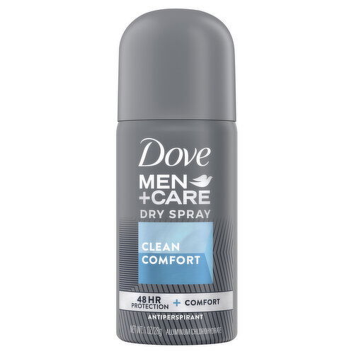 Dove Men+Care Antiperspirant, Clean Comfort, Dry Spray