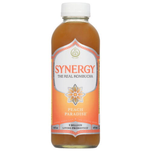 Synergy Kombucha, Peach Paradise