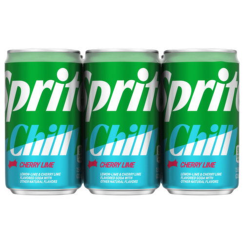 Sprite Soda, Chill, Cherry Lime