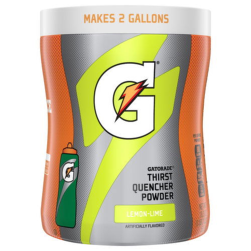 Gatorade Thirst Quencher Powder, Lemon-Lime