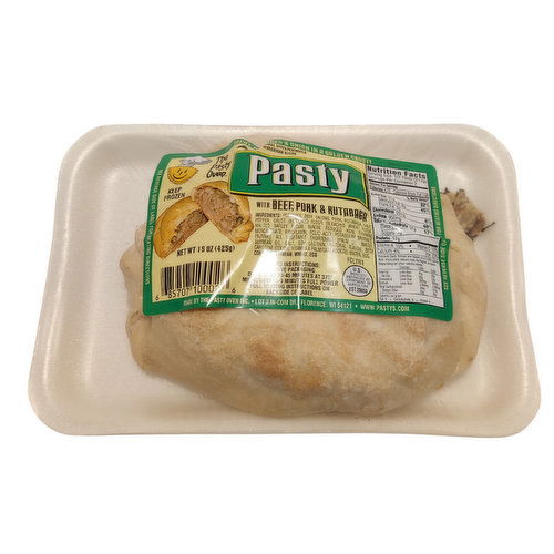 The Pasty Oven Beef, Pork, & Rutabaga Pasty