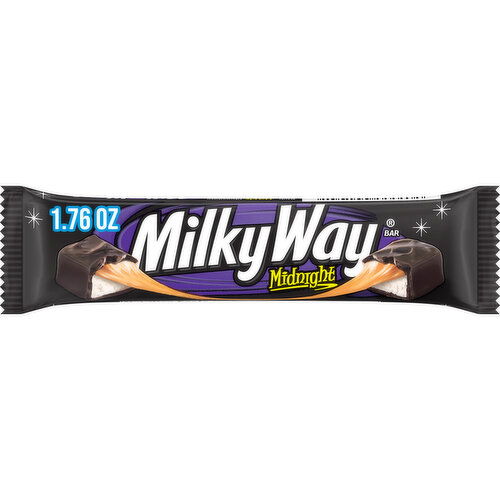 Milky Way MILKY WAY Candy Midnight Dark Chocolate Bar, Full Size, 1.76 oz