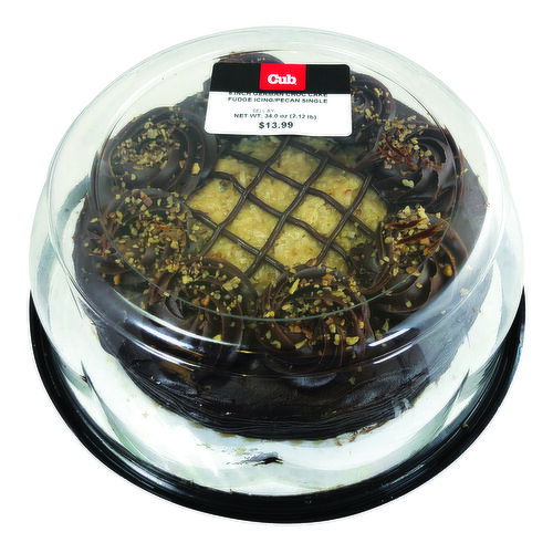 Cub Fudge Icing Pecan German Chocolate Cake