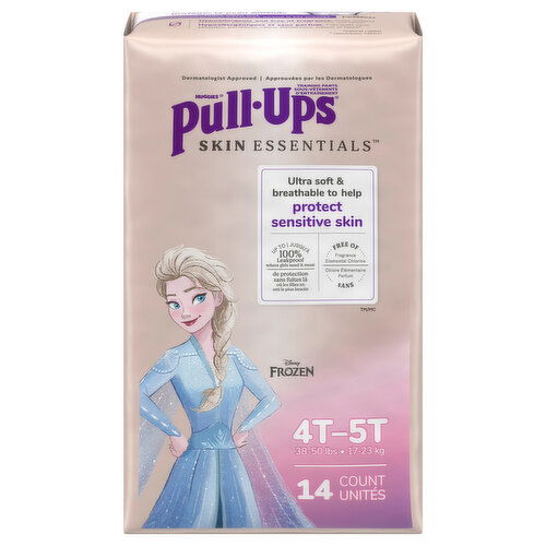 Pull-Ups Skin Essentials Girls Disney Frozen 4T-5T Training Pants