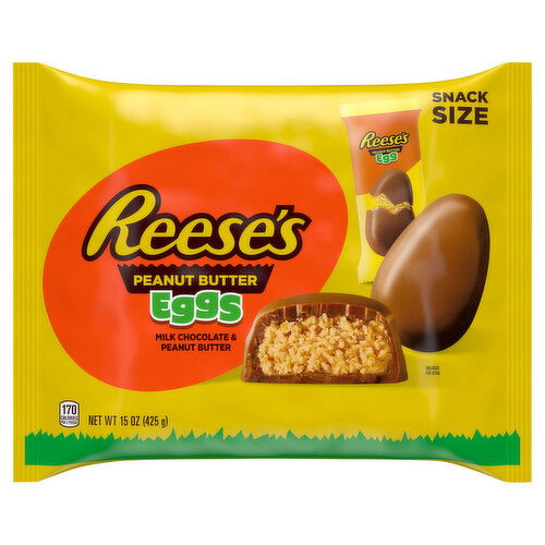 Reese's Eggs, Peanut Butter, Snack Size