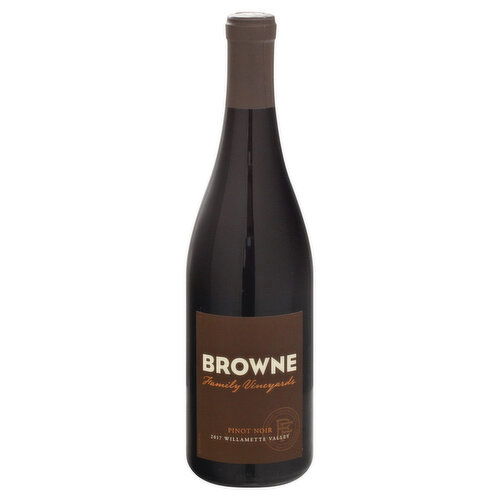 Browne Pinot Noir, Willamette Valley, 2017