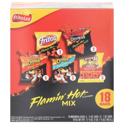 Frito Lay Mix, Flamin' Hot Flavored