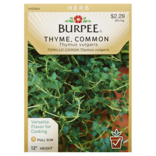 Burpee Seeds, Thyme, Common