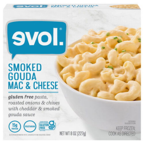 Evol. Mac & Cheese, Smoked Gouda