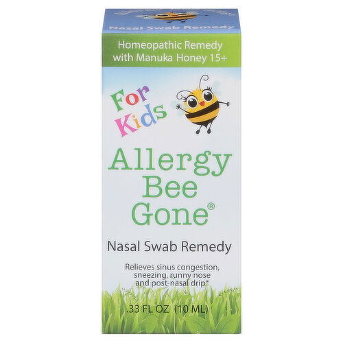 Allergy Bee Gone Nasal Swab Remedy