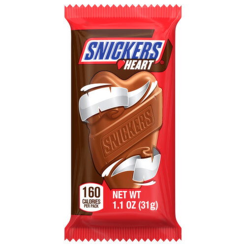 Snickers Candy, Heart