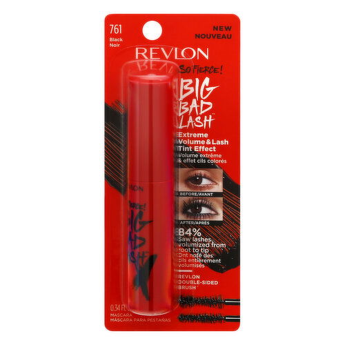 Revlon Big Bad Lash Mascara, Black Noir 761