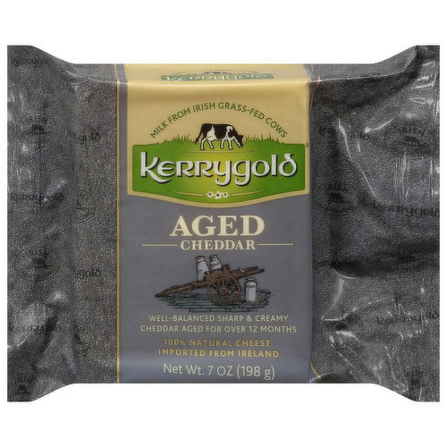 Kerrygold Cheese, Aged Cheddar