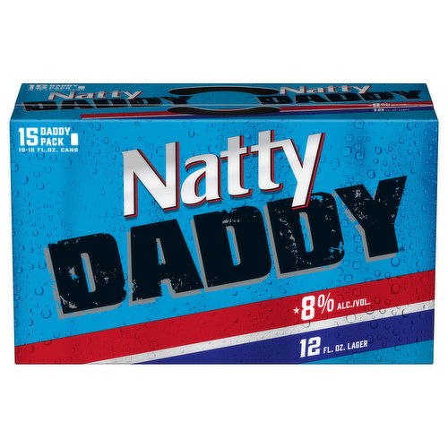 Natty Daddy Beer, Lager, 15 Daddy Pack