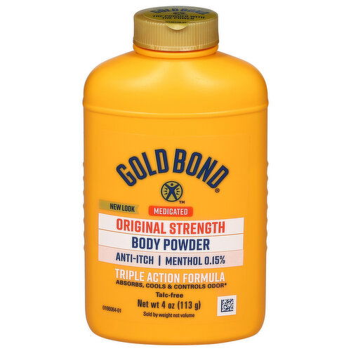 Gold Bond Body Powder, Original Strength, Medicated