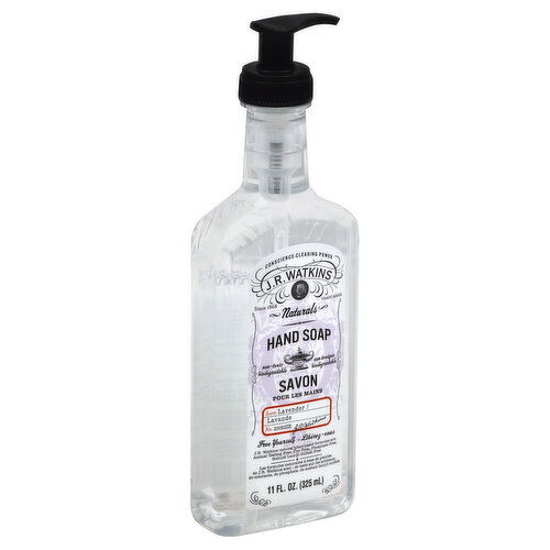 J.R. Watkins Naturals Hand Soap, Lavender Scent