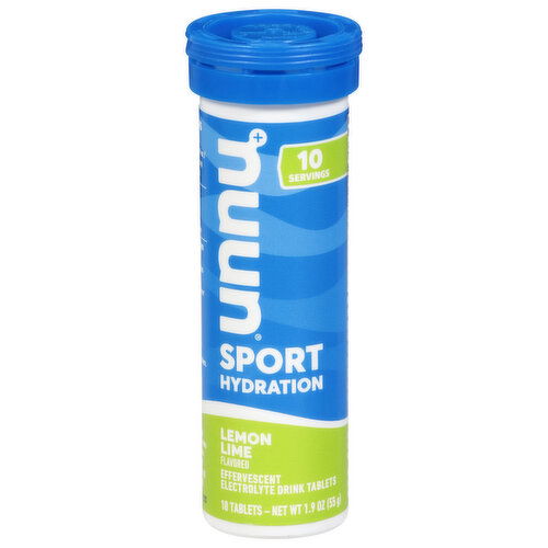 Nuun Lemon Lime Flavored Sport Hydration