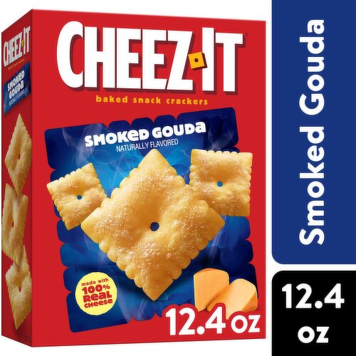 Cheez-It Cheese Crackers, Smoked Gouda