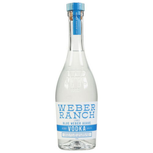 Weber Ranch Vodka, Blue Weber Agave