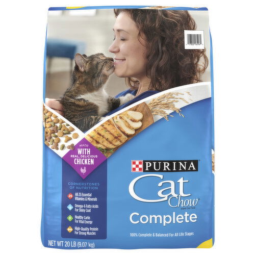 Cat Chow Cat Food, Complete