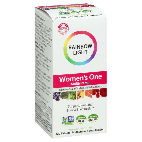 Rainbow Light Multivitamin, Women's One, Tablets