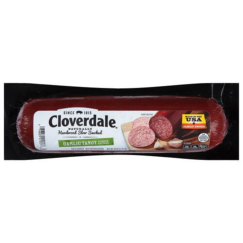 Cloverdale Summer Sausage, Garlic Tangy