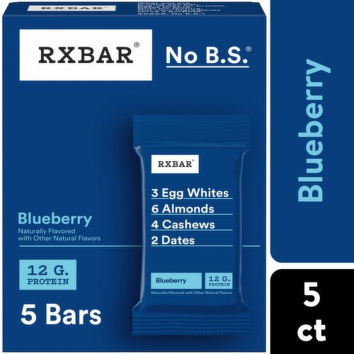 Rxbar Protein Bars, Blueberry