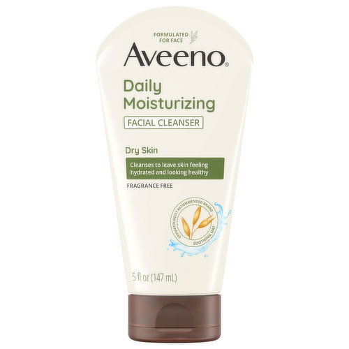 Aveeno Facial Cleanser, Daily Moisturizing