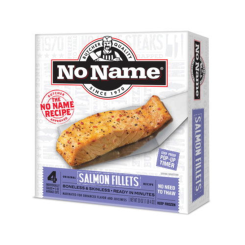 No Name Salmon Fillets, Original Recipe