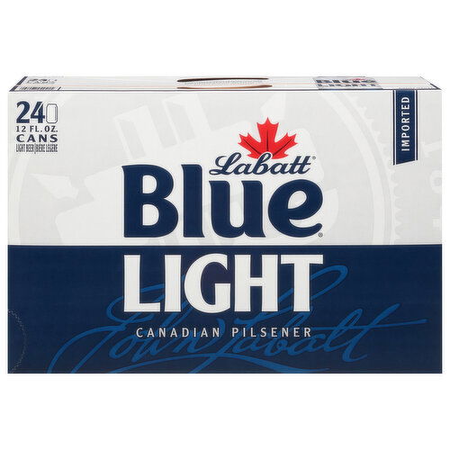 Labatt Blue Light Canadian Pilsener Beer