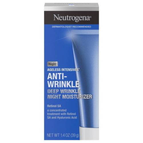 Neutrogena Night Moisturizer, Deep Wrinkle, Anti-Wrinkle